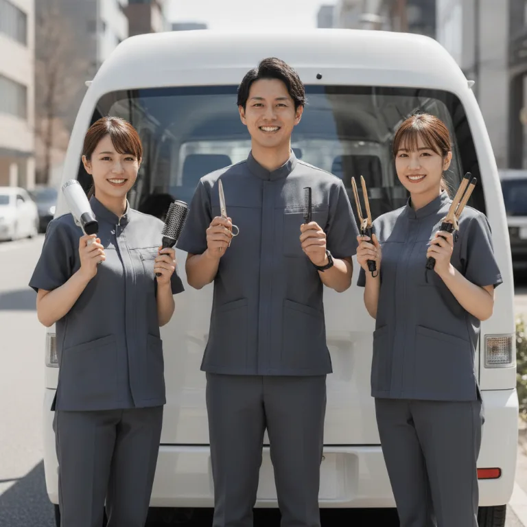 高級美容室 のチーム: 大阪市